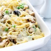 Mushroom Fettucine